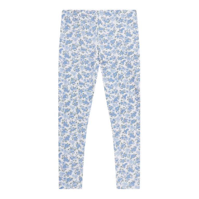 Young Original All Over Print Leggings, White, hi-res