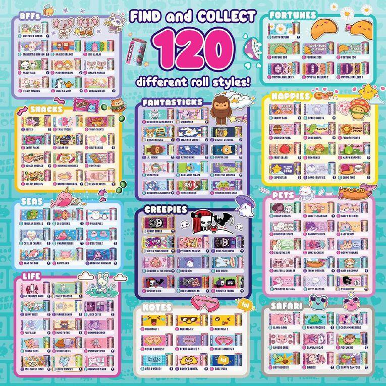 Sticki Rolls Sticki Rolls Sticki Band Capsule CDU, , hi-res