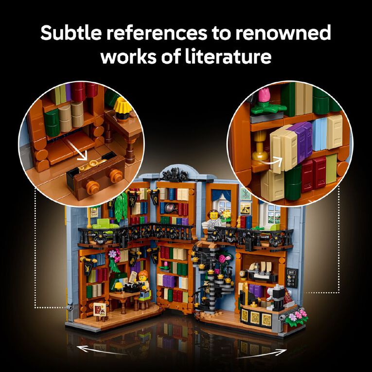 LEGO Icons Bookstore: Book Nook 11379, , hi-res