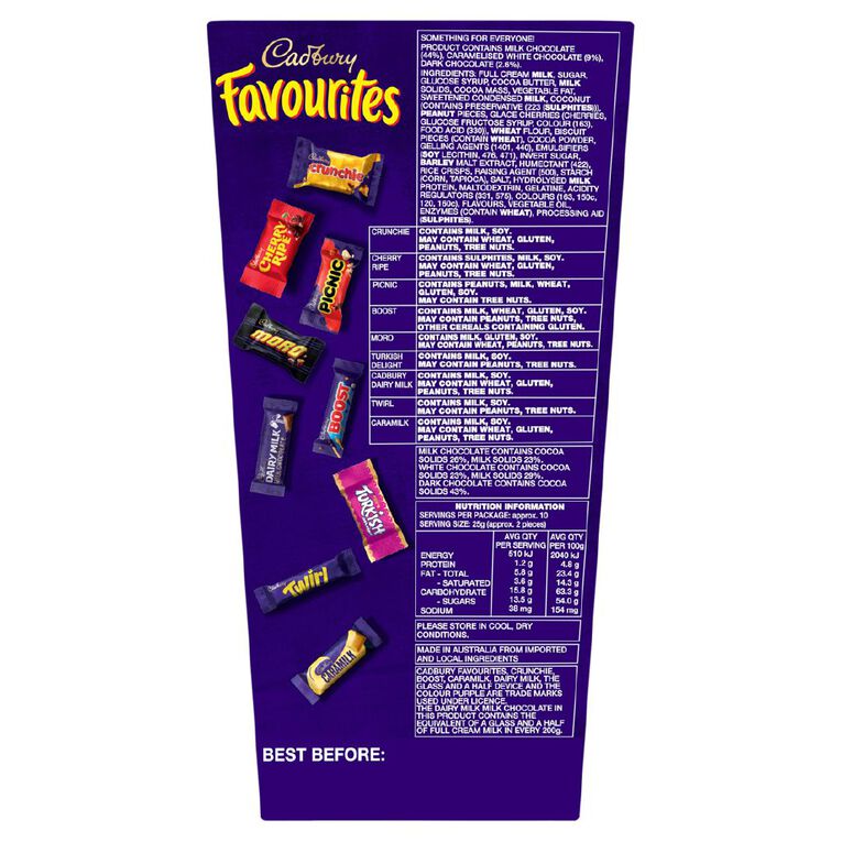 Cadbury Favourites 265g, , hi-res