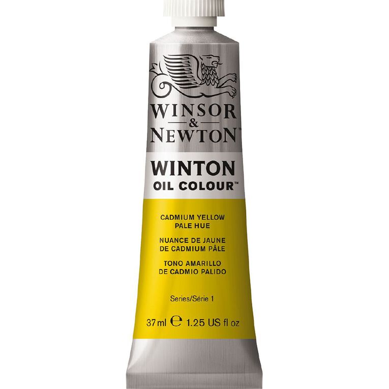 Winsor & Newton Winton Oil Paint 37ml Cadmium Yellow Pale, , hi-res