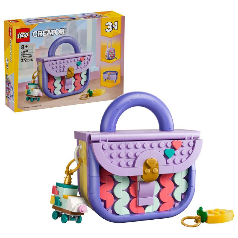LEGO CREATOR Art Fashion Bag with Storage 31391, , hi-res