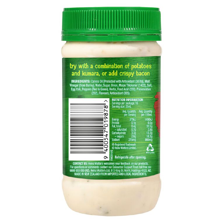 Eta Potato Salad Dressing 400ml The Warehouse