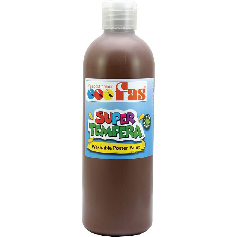 FAS Paint Super Tempera Umber 500ml, , hi-res