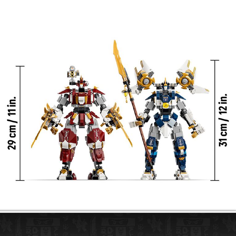 LEGO Ninjago Fire and Water Twin Mech 71870, , hi-res
