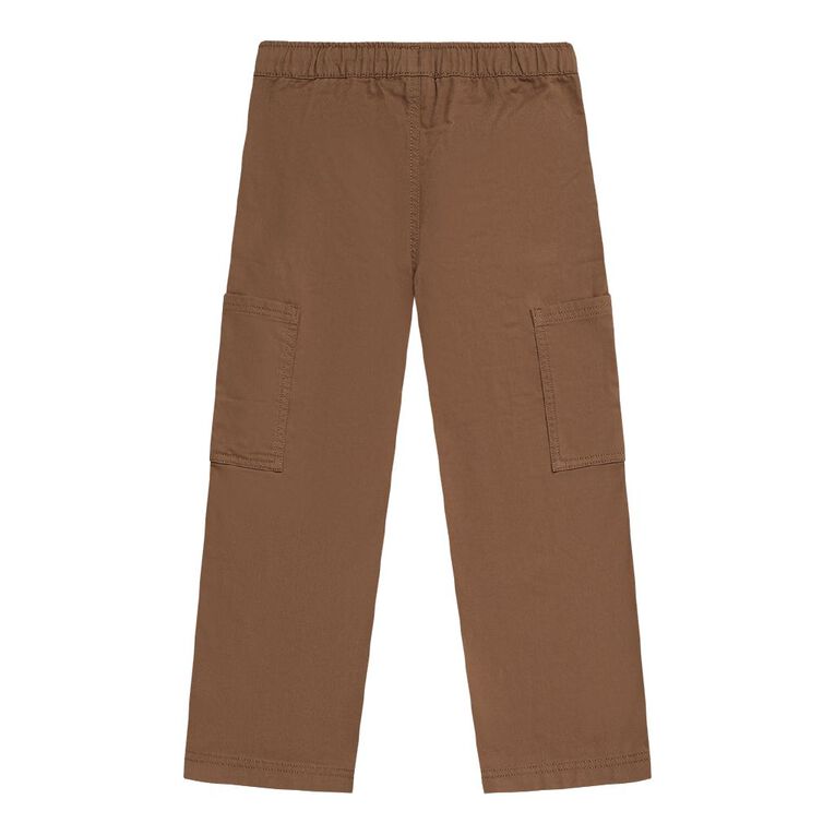 Young Original Woven Patch Pocket Pants, Brown Light, hi-res