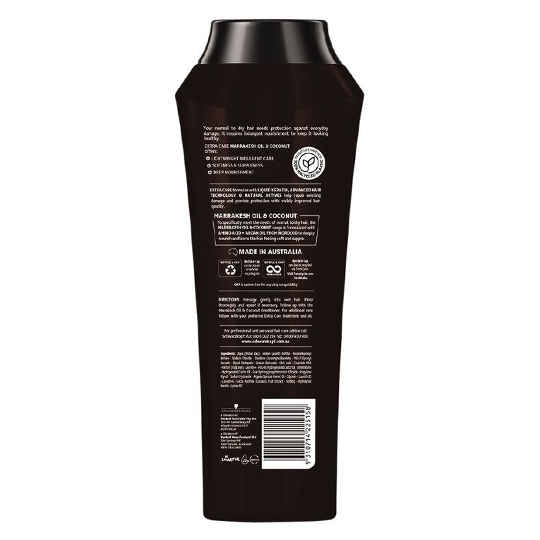 Schwarzkopf Extra Care Marrakesh Oil & Coconut Shampoo 400ml, , hi-res