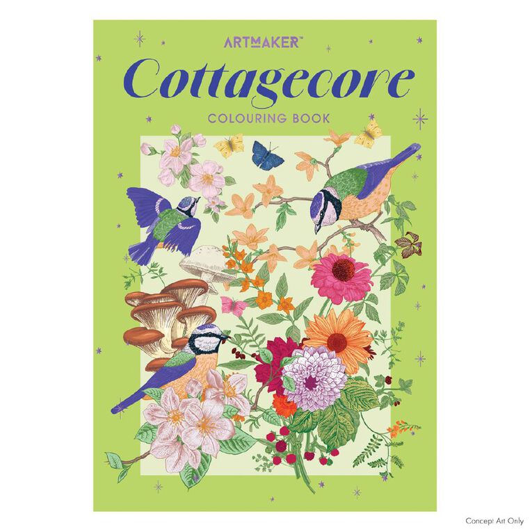 Art Maker Coloring: Cottagecore, , hi-res