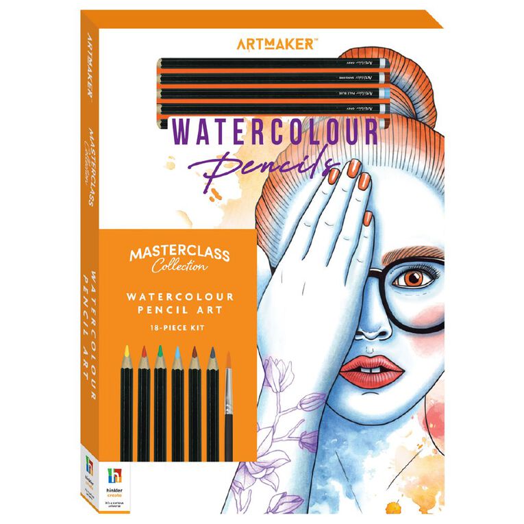 Artmaker Masterclass Collection Watercolour Pencils, , hi-res