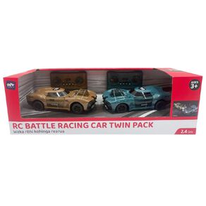 Play Studio 2.4G Remote Controlled Battle Racing Car Twin Pack