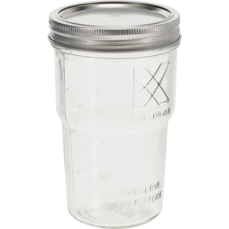 Kate's Kitchen Embossed Nesting Preserving Jar 450ml, , hi-res