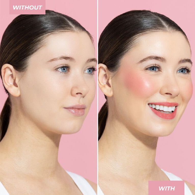MCoBeauty Cheek & Lip Stain 2-In-1 Liquid Tint Rosy Red, , hi-res