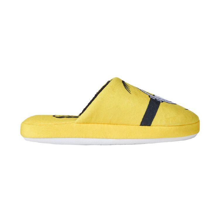 Minions Senior Kids' Scuff Slippers, Yellow, hi-res