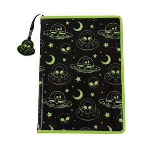 Kookie Space A5 Notebook Alien Black