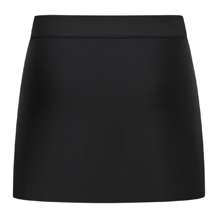 H&H Plus Women's Plus Size Swim Skirt, Black, hi-res