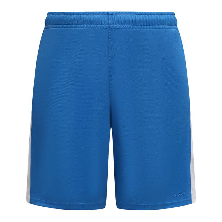 Active Intent Men's Panel Basketball Shorts, Blue Mid, hi-res