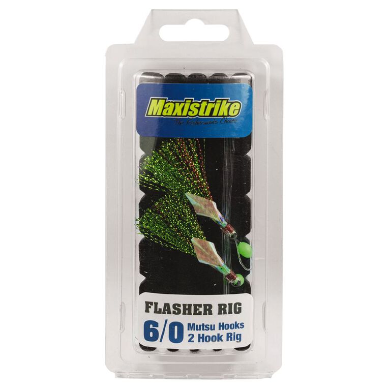 Maxistrike Mutsu Hook Flasher Rig 6/0, , hi-res