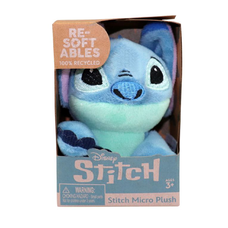 Stitch Resoftables Micro Plush Assorted, , hi-res