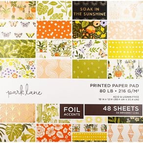 Park Lane 12 x 12 inch Greenhouse 48 Sheet