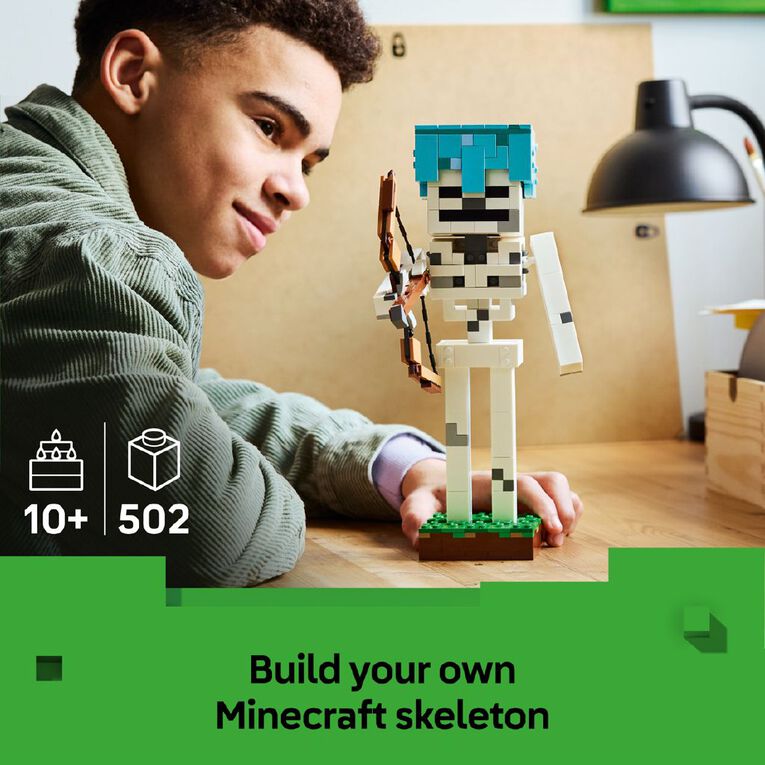 LEGO Minecraft Skeleton Display 21594, , hi-res