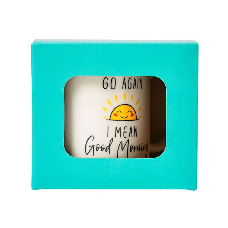 XM27 I Mean Good Morning Mug Blue, , hi-res