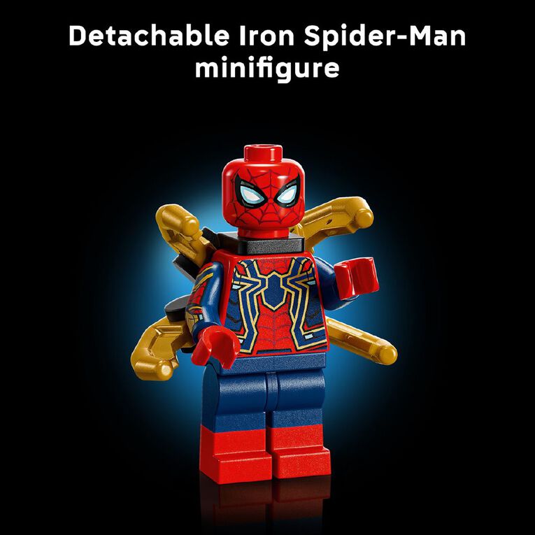 LEGO Marvel Super Heroes Iron Spider-Man Bust 76326, , hi-res