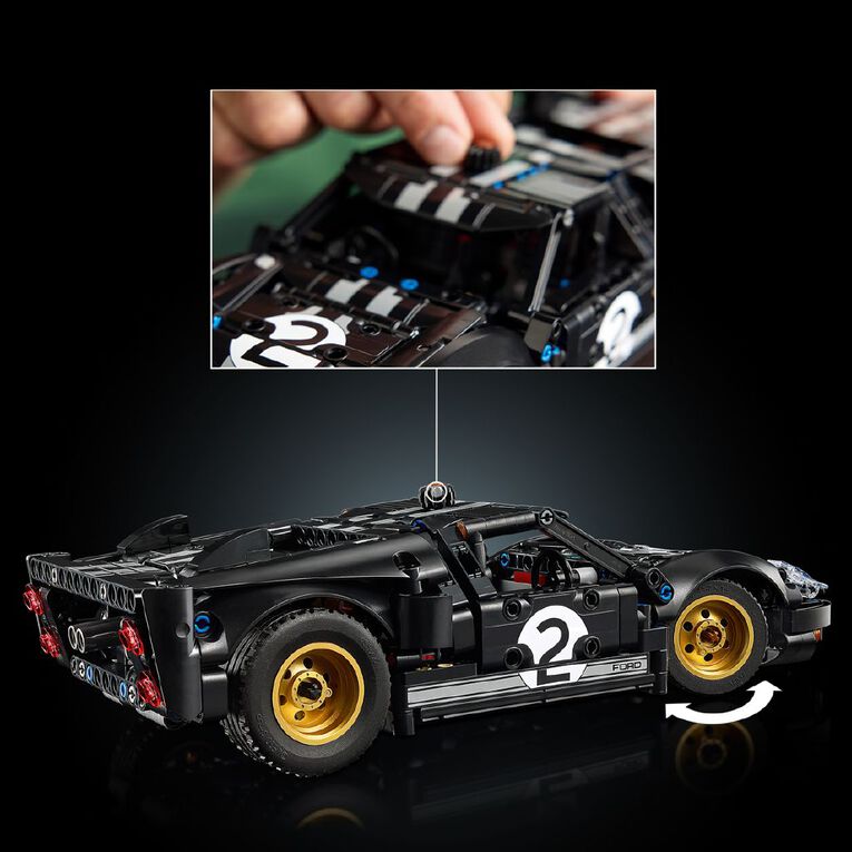 LEGO Technic Ford 1966 GT40 MKII Race Car 42223, , hi-res