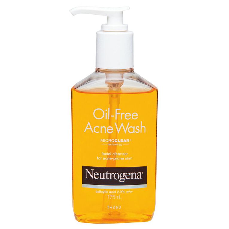 Neutrogena Oil Free Acne Wash 175ml, , hi-res
