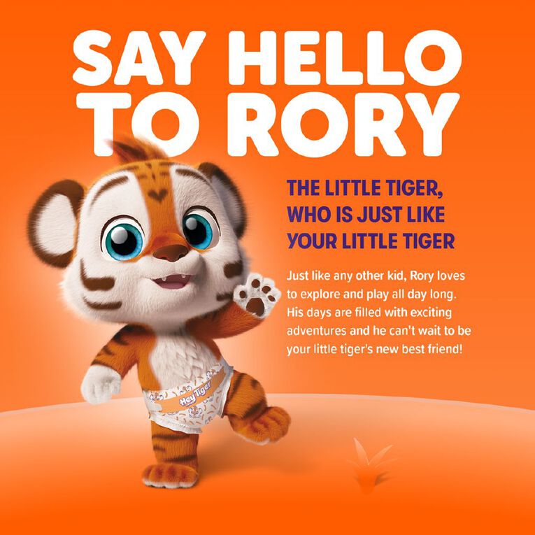 Hey Tiger Nappies Size 2 48 Piece, , hi-res
