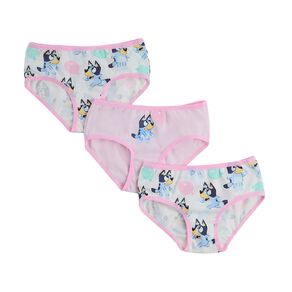 Bluey Girls' Briefs 3 Pack