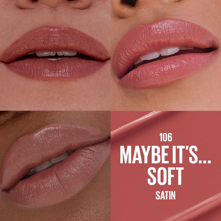 Maybelline Maybe Its Serum Lipstick Maybe Its Soft 106, , hi-res