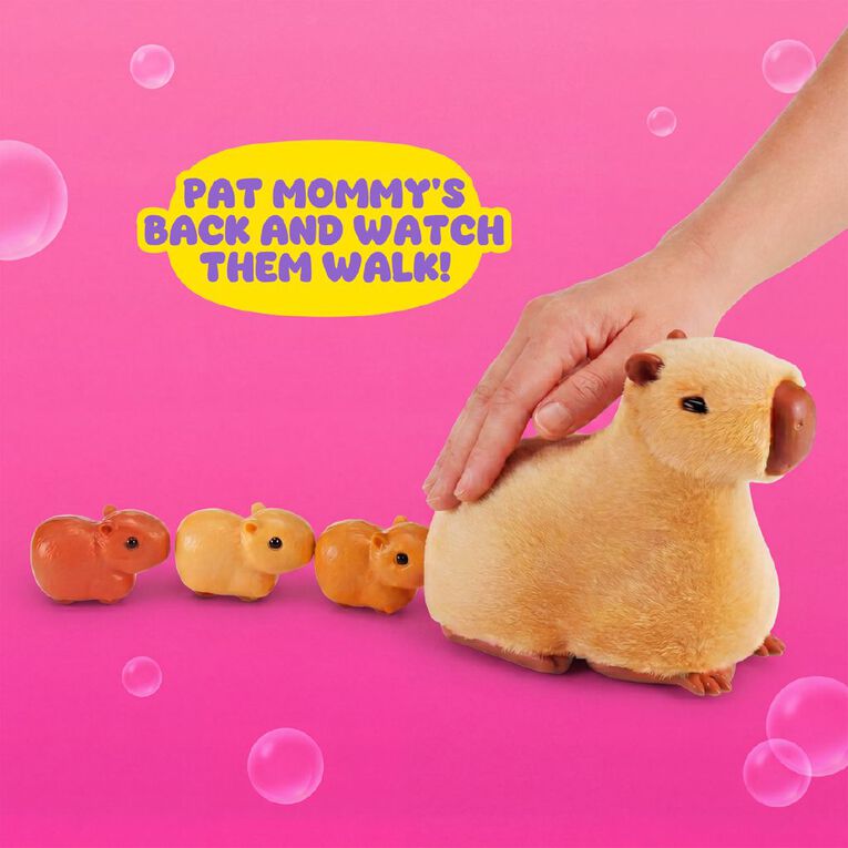 Zuru Pets Alive Mommy and Baby Surprise Series 1 Capybara, , hi-res