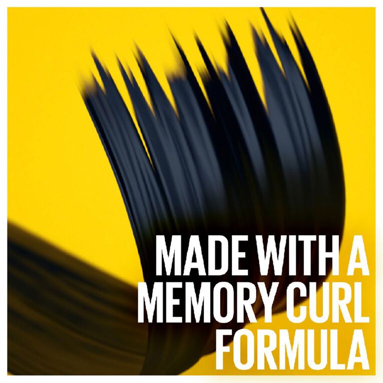 Maybelline Colossal Curl Bounce Waterproof Mascara Very Black, , hi-res