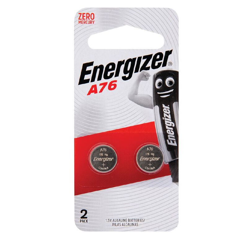 Energizer Alkaline Calculator Battery A76 2 Pack 2 Pack, , hi-res