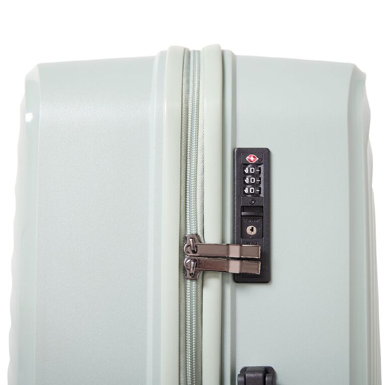 Intrepid 70cm Hardside Checked Suitcase Green, , hi-res