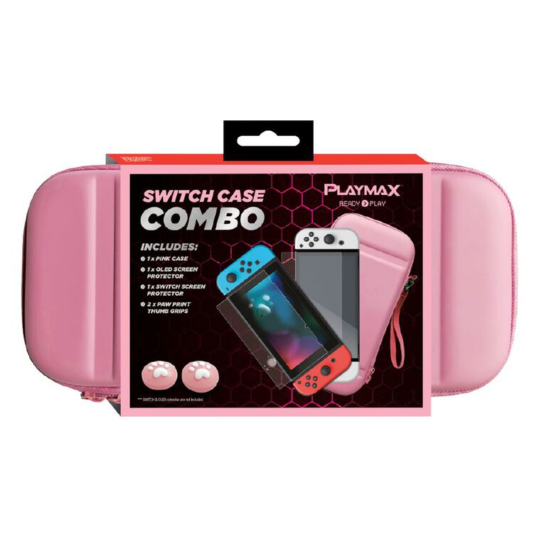 Playmax Nintendo Switch Case Combo Pink, , hi-res