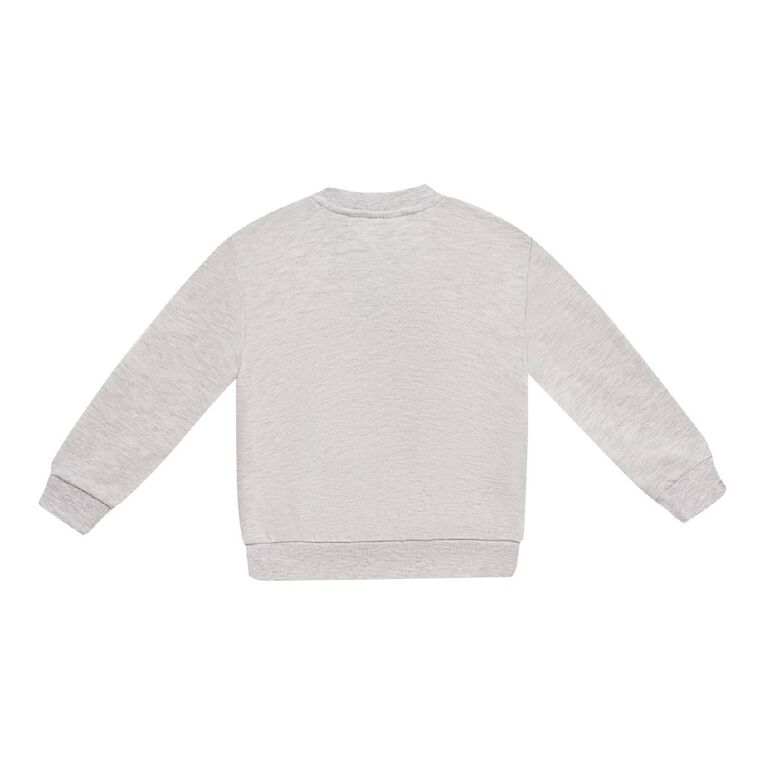Young Original Toddler Boys' Printed Sweatshirt, Grey Light, hi-res