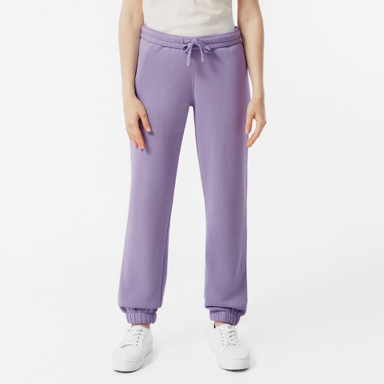 H&H Women's Essential Trackpants, Purple Light, hi-res