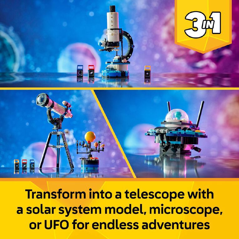LEGO CREATOR Space Exploration Telescope 31378, , hi-res
