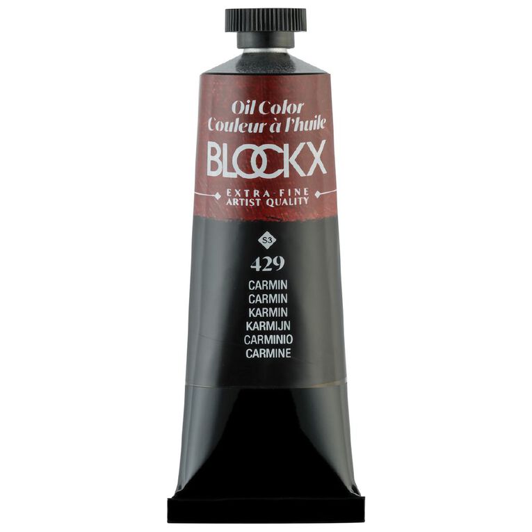 BLOCKX Oil Tube 35ml S3 429 Carmine, , hi-res