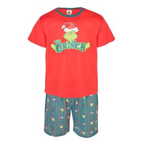 The Grinch T-Shirt and Short Pyjama Set