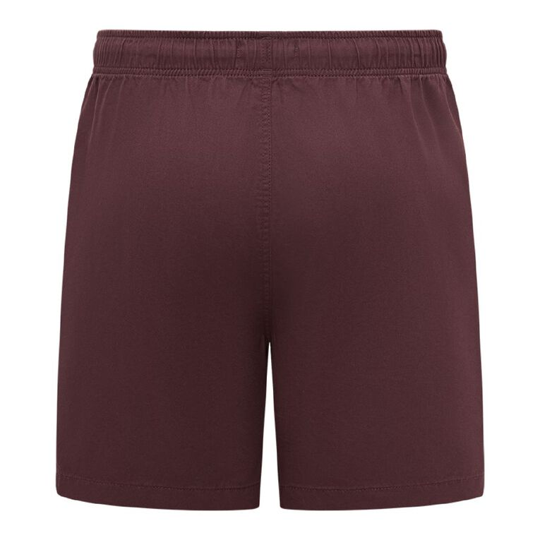 H&H Men's Woven Shorts, Red Dark, hi-res
