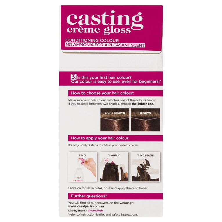 L'Oreal Paris Casting Creme 415 Iced Brown, , hi-res