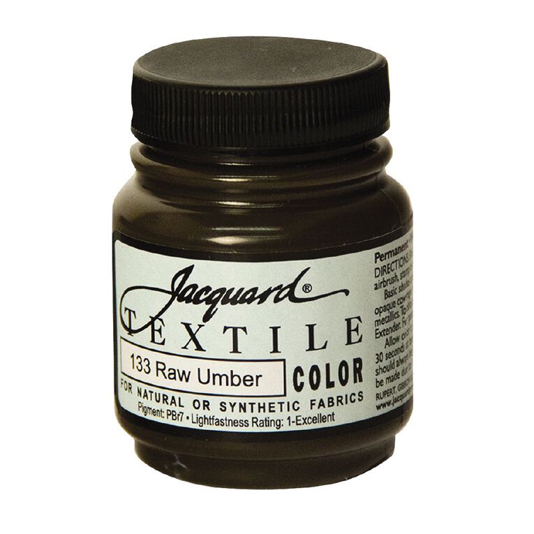 Jacquard Textile Colours 66.54ml Raw Umber, , hi-res