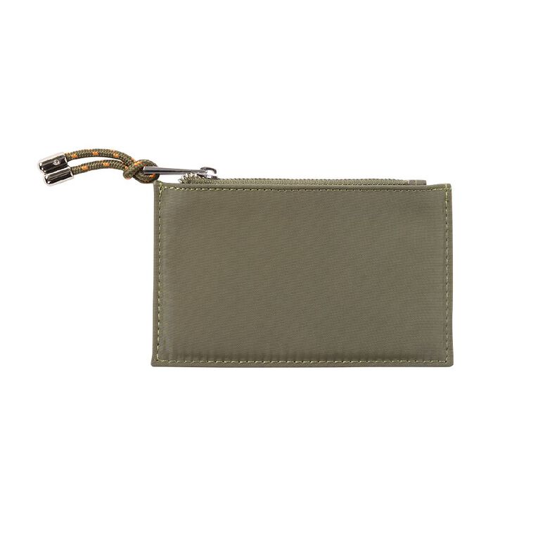 H&H Men's Zip Wallet, Green Mid, hi-res