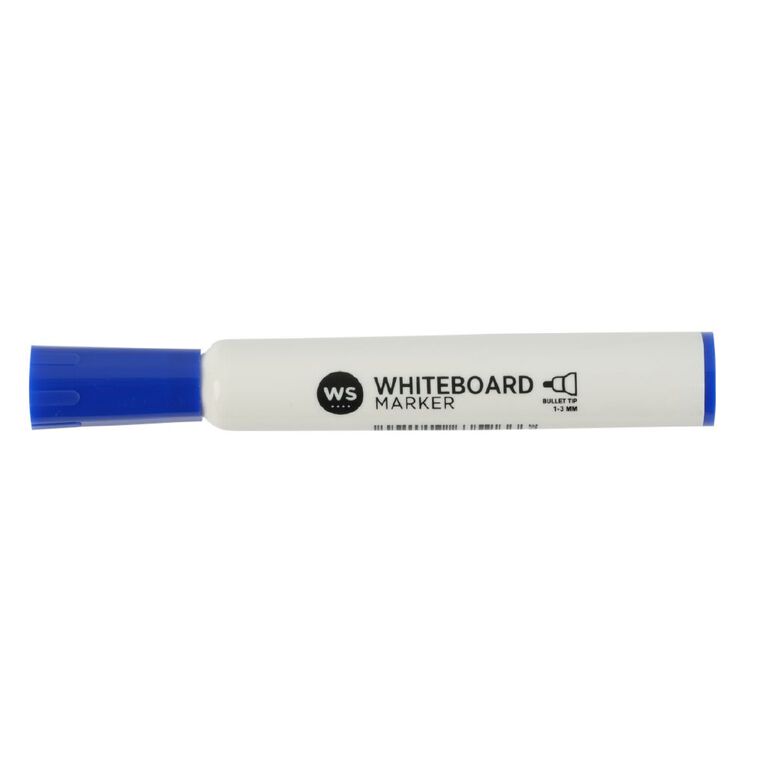 WS Whiteboard Marker Loose Blue, , hi-res