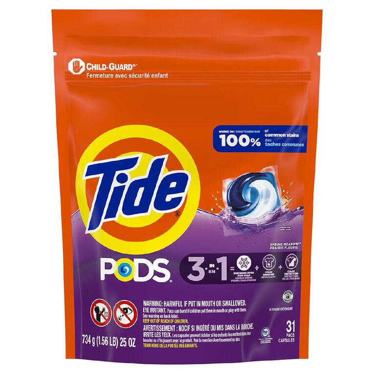 Tide Laundry Pods Spring Meadow 31 Pack