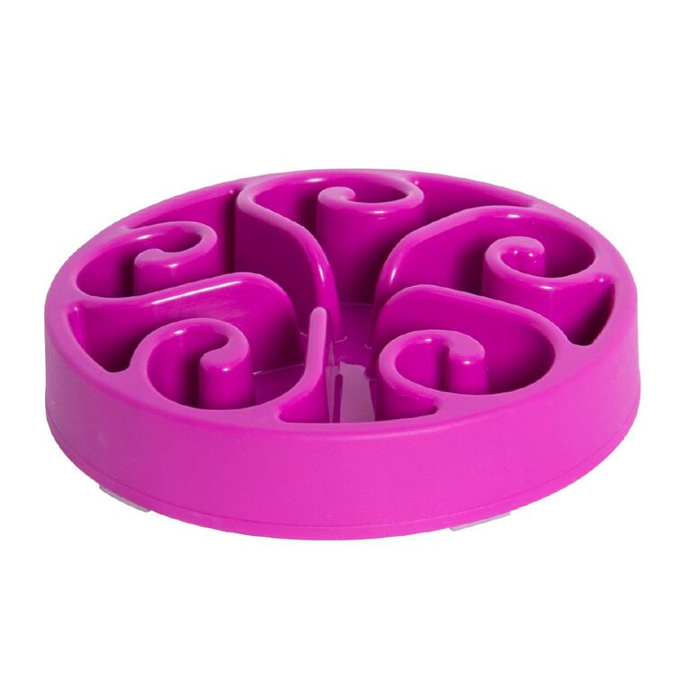 Petzone Slow Feeder Bowl Purple, , hi-res