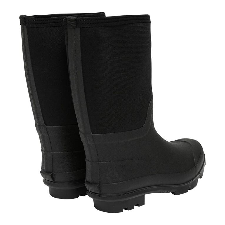Back Country Men's Neoprene Gumboots, Black, hi-res