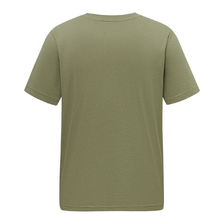 H&H Men's Regular Fit Crew Neck Tee, Green Light, hi-res